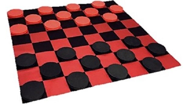 checkers giant teddy bear